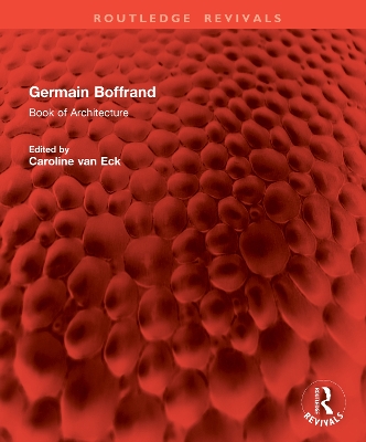 Germain Boffrand: Book of Architecture