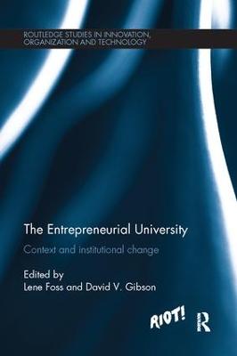 Entrepreneurial University: Context and Institutional Change