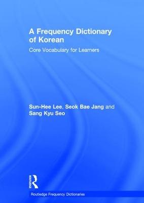 Frequency Dictionary of Korean: Core Vocabulary for Learners