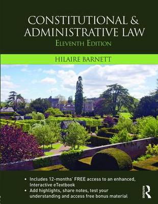 Constitutional & Administrative Law 11th New edition