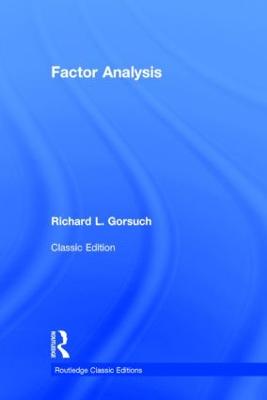 Factor Analysis: Classic Edition 2nd edition
