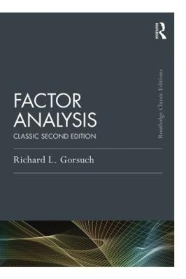 Factor Analysis: Classic Edition 2nd edition