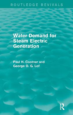 Water Demand for Steam Electric Generation (Routledge Revivals)