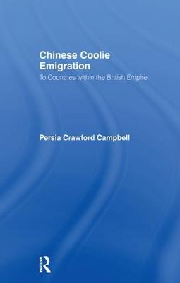 Chinese Coolie Emigration to Canada: Countries within the British Empire