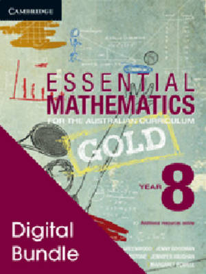 Essential Mathematics Gold for the Australian Curriculum Year 8 Digital and  Cambridge Hotmaths