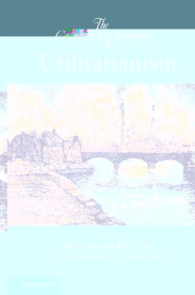 Cambridge Companion to Utilitarianism