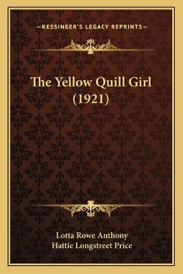 Yellow Quill Girl (1921)