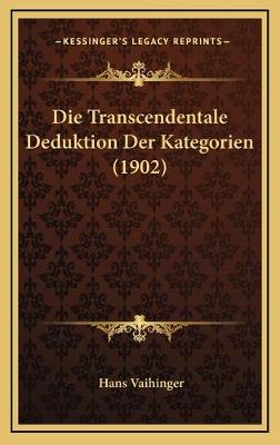 Transcendentale Deduktion Der Kategorien (1902)