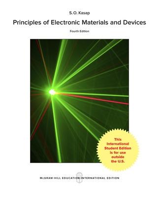 Principles of Electronic Materials and Devices 4th edition