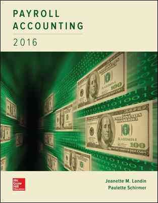 Payroll Accounting 2016 2nd ed.