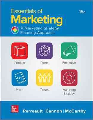 Essentials of Marketing- Looseleaf 15th ed.