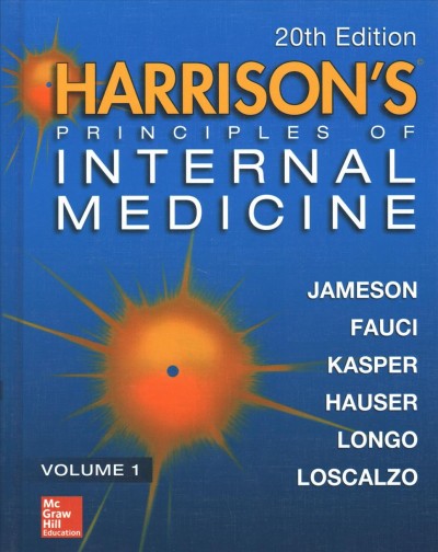 Harrison's Principles of Internal Medicine Vol 1 20/E (Book) 20th ed.