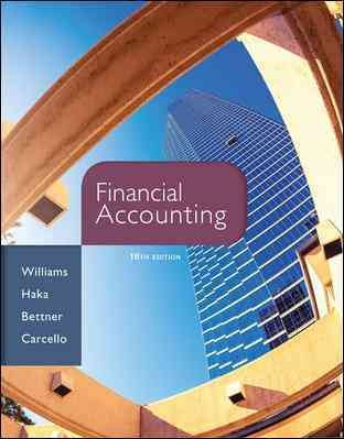 Financial Accounting with Connect Access Card 16th ed.