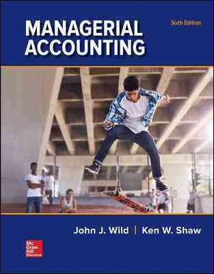 Managerial Accounting 6th ed.