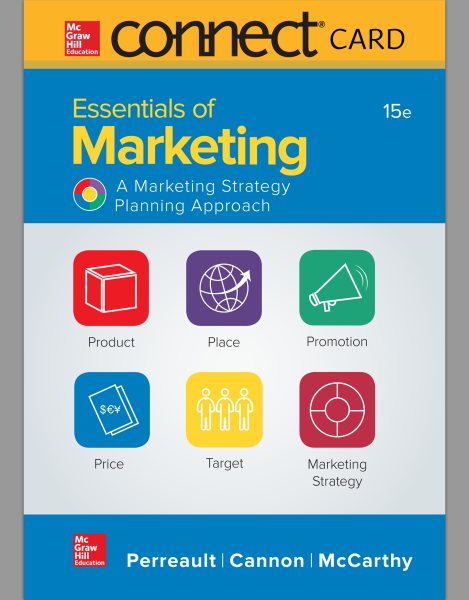 Connect Access Card for Essentials of Marketing 15th ed.
