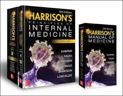 Harrison's Principles of Internal Medicine 19th Edition and Harrison's  Manual of Medicine 19th Edition VAL PAK 19th edition