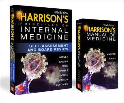 Harrison's Principles of Internal Medicine Self-Assessment and Board Review,  19th Edition and Harrison's Manual of Medicine 19th Edition VAL PAK 19th edition