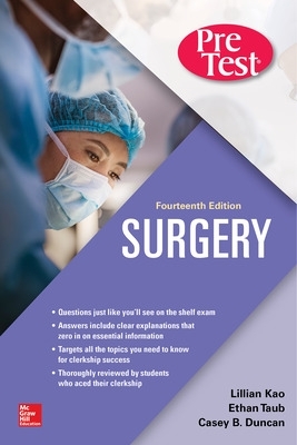 Surgery PreTest Self-Assessment and Review, Fourteenth Edition 14th edition