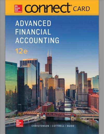 Connect Access Card for Advanced Financial Accounting 12th ed.