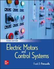 Activities Manual for Electric Motors and Control Systems 3rd ed.