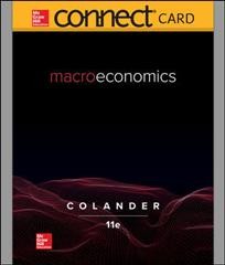 Connect Access Card for Macroeconomics 11th ed.