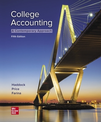 ISE College Accounting (A Contemporary Approach) 5th edition