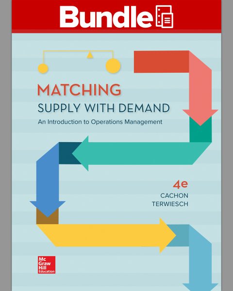 Gen Combo LL Matching Supply with Demand; Connect Access Card 4th ed.