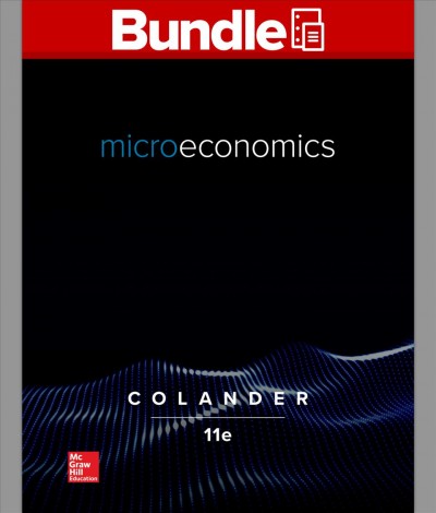 Gen Combo LL Microeconomics; Connect Access Card Microeconomics 11th ed.