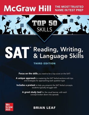 Top 50 SAT Reading, Writing, and Language Skills, Third Edition 3rd edition