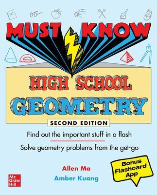 Must Know High School Geometry, Second Edition 2nd edition