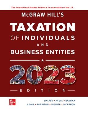 McGraw-Hill's Essentials of Federal Taxation 2023 Edition ISE
