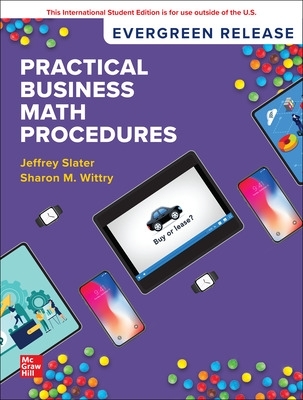 Practical Business Math Procedures: 2025 Release ISE 15th edition