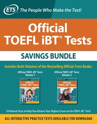 Official TOEFL iBT Tests Savings Bundle, Third Edition 3rd Revised edition