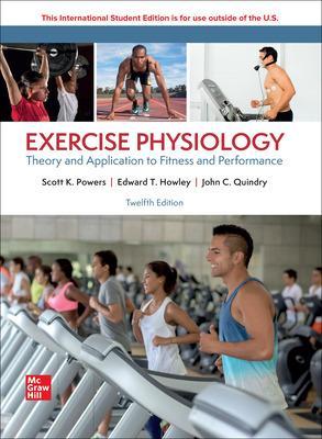 ExercPhysiology: Theory and Application to Fitness and Performance ISE