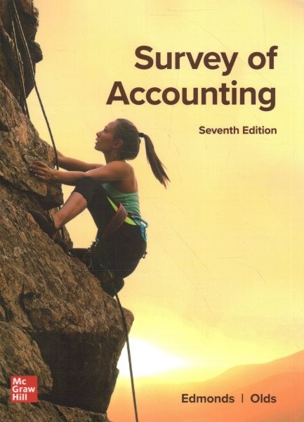 Loose Leaf for Survey of Accounting 7th ed.