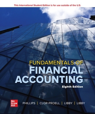 Fundamentals of Financial Accounting ISE 8th edition