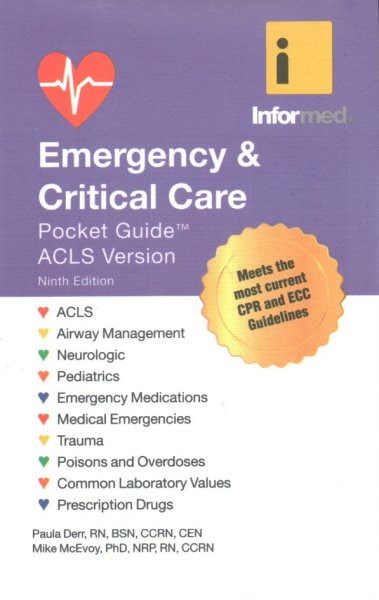 Emergency & Critical Care Pocket Guide 9th edition