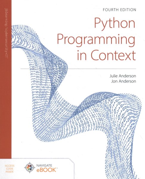 Python Programming in Context plus Cloud Desktop 4th New edition
