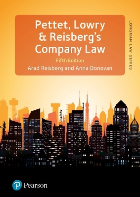 Pettet, Lowry & Reisberg's Company Law: Company Law & Corporate Finance 5th edition