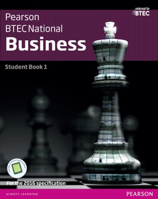 BTEC Nationals Business Student Book 1 Library Edition: For the 2016 specifications