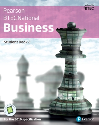 BTEC Nationals Business Student Book 2 Library Edition: For the 2016 specifications