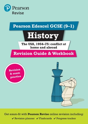 Pearson REVISE Edexcel GCSE History The USA, 1954-75: conflict at home and  abroad Revision Guide and Workbook - for 2025, 2026 exams: Edexcel