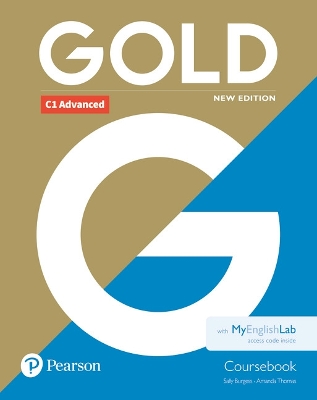 Gold C1 Advanced New Edition Coursebook for MyEnglishLab pack 2nd edition