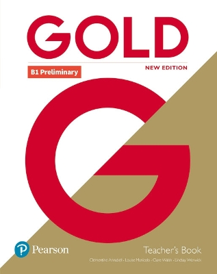 Gold B1 Preliminary New Edition Teacher's Book for pack 2nd edition
