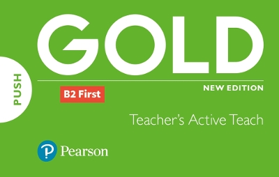 Gold (New Edition) B2 First ActiveTeach (Interactive Whiteboard Software)