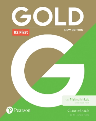 Gold (New Edition) B2 First Coursebook with MyEnglishLab