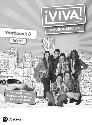 Viva! 3 Rojo Segunda Ediçion Workbook (Pack of 8) 2nd edition