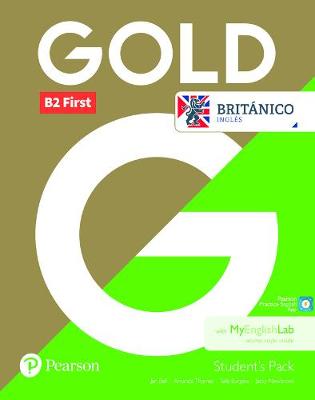 Gold B2 First Students Course Book for Britanico for Pack
