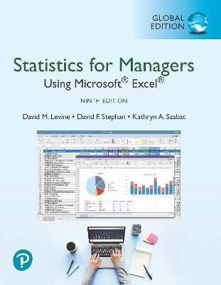 Statistics for Managers Using Microsoft Excel, Global Edition