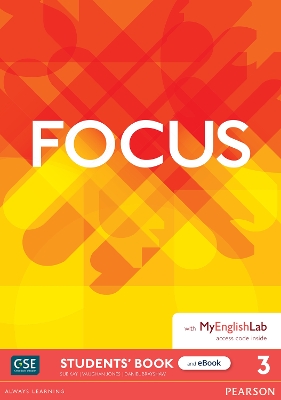 Focus BrE Level 3 Student's Book & Flipbook with MyEnglishLab
